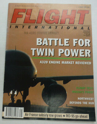 Flight International Magazine Battle For Twin Power August 1994 FAL 060915R2