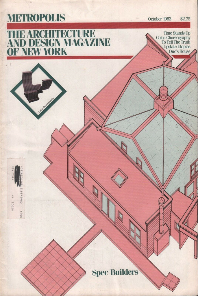 Metropolis Architecture Magazine October 1983 Paul Segal James Biber 101618DBE