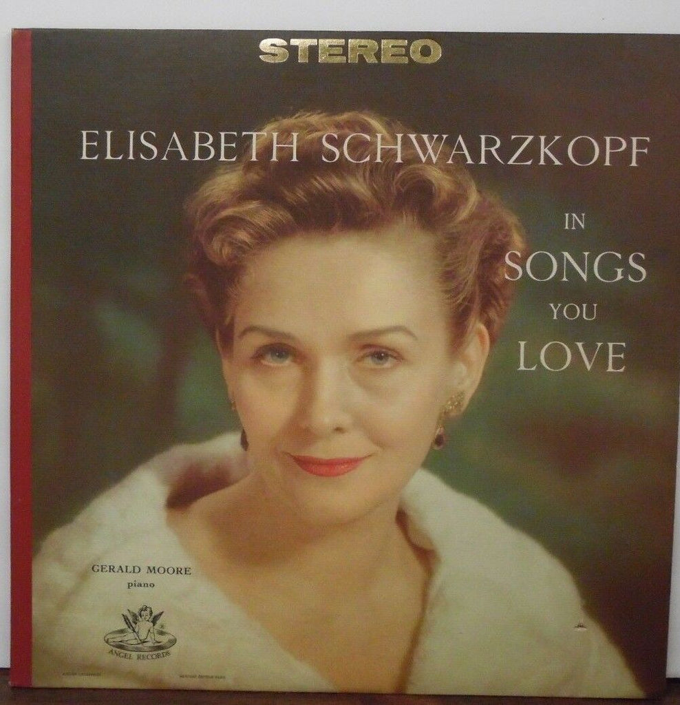 Elisabeth Schwarzkopf in Songs You Love Vinyl S.35383 040818LLE
