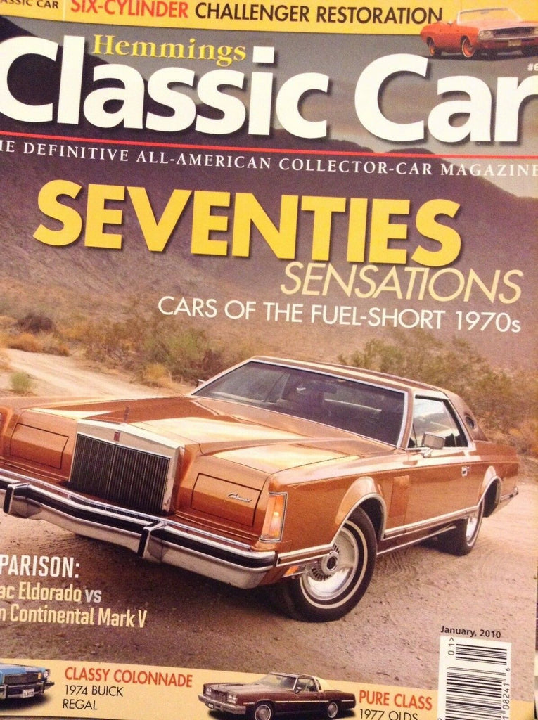 Hemmings Classic Car Magazine 1978 Cadillac Eldorado January 2010 011218nonrh