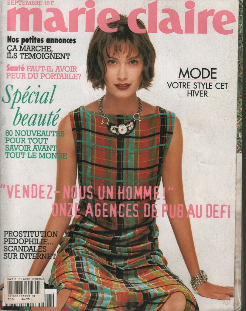 Marie Claire French Fashion Magazine September 1997 Anne B Walter 011221ame2