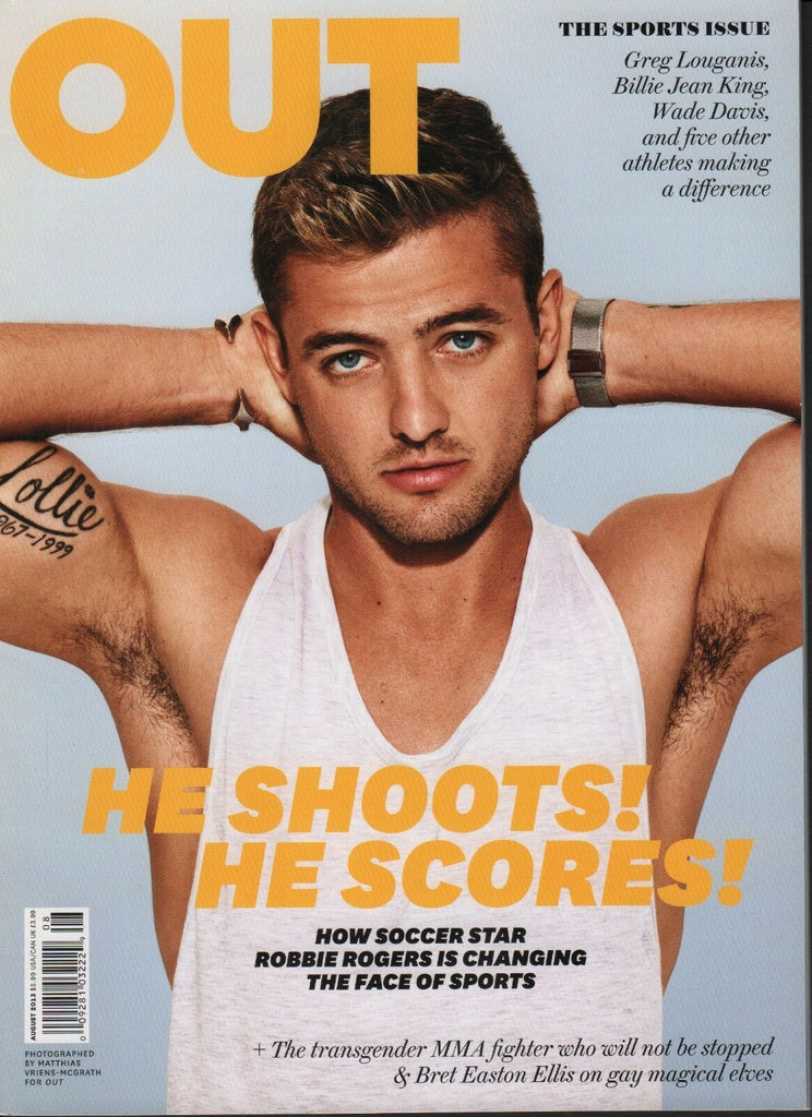 Out August 2013 Robbie Rogers Bret Easton Billie Jean King 091118DBE