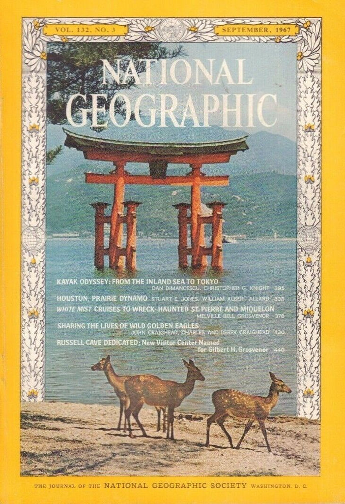 National Geographic September 1967 Kyak Odyssey 020717DBE