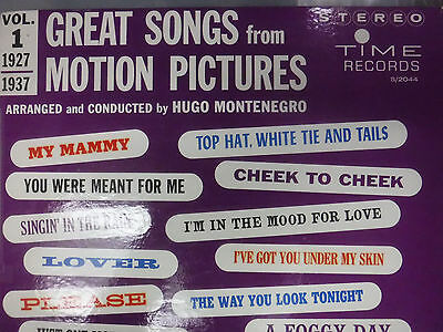 great Songs from Motion Pictures Vol 1927-1937 33RPM 020416 TLJ