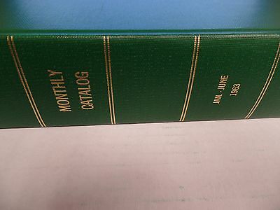 United States Government Publications Jan-June 1963 Bound Ex-FAA Book 032916ame2