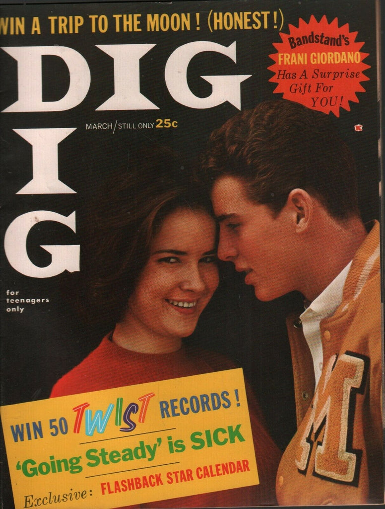 Dig Magazine March 1962 Frani Giordano Bandstand Poncie Ponce 081220AME