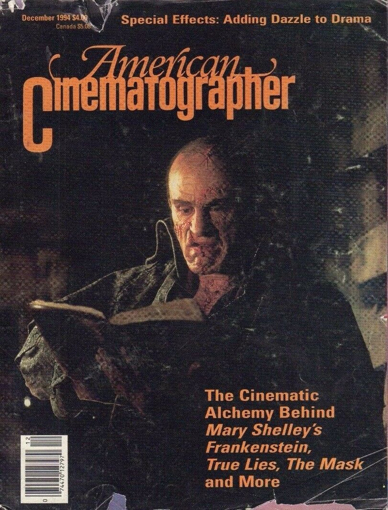 American Cinematographer December 1994 Mary Shelley Frankenstein 040617nonDBE