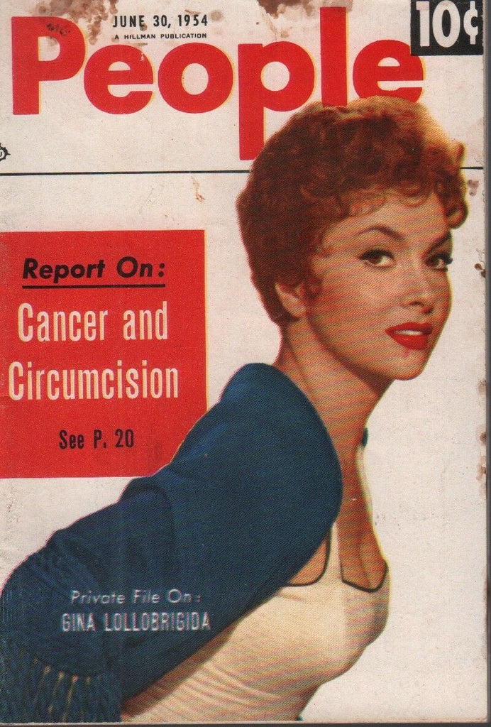 People Today June 30 1954 Gina Lollobrigida Grace Kelly Pin Up 092418ame