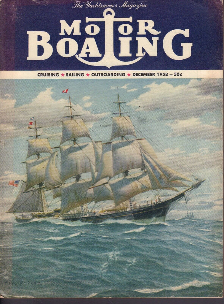 Motor Boating December 1958 Windboarne 2, Gifts & Gadgets 042017nonDBE
