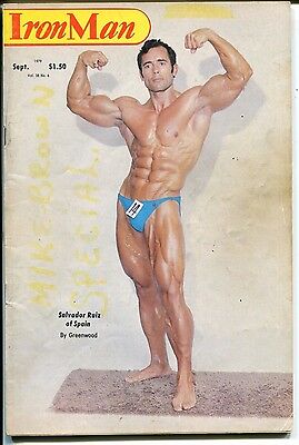 Iron man Muscle Magazine Vol. 38 No. 6 September 1979 EX 111815DBE
