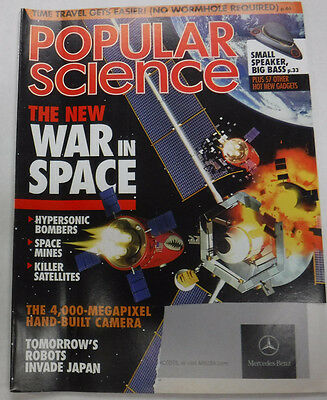 Popular Science Magazine War In Space Hypersonic Bombers November 2005 072815R