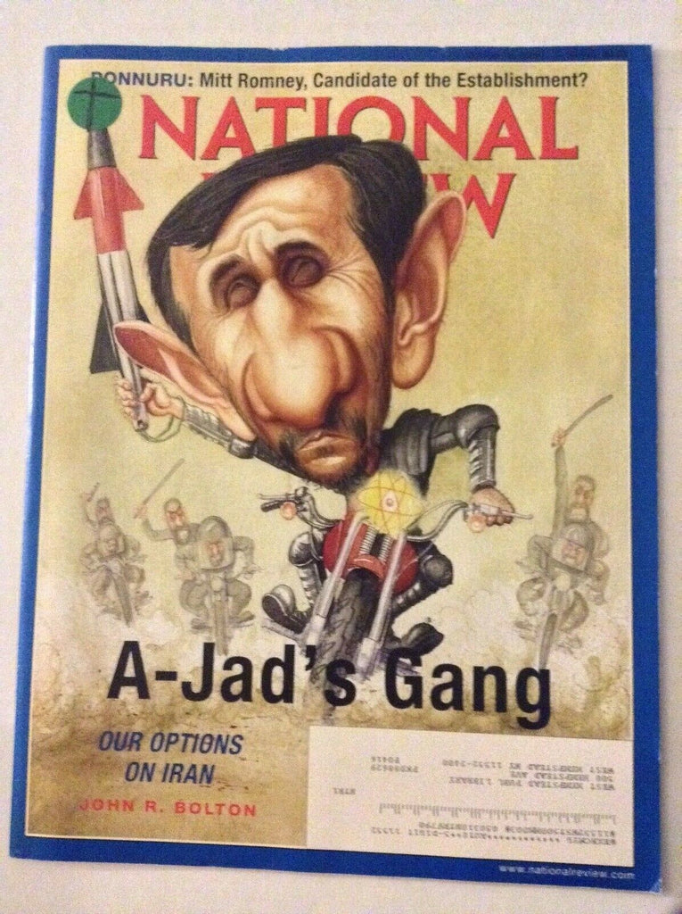 National Review Magazine A-Jad's Gang Iran October 19, 2009 060619nonrh