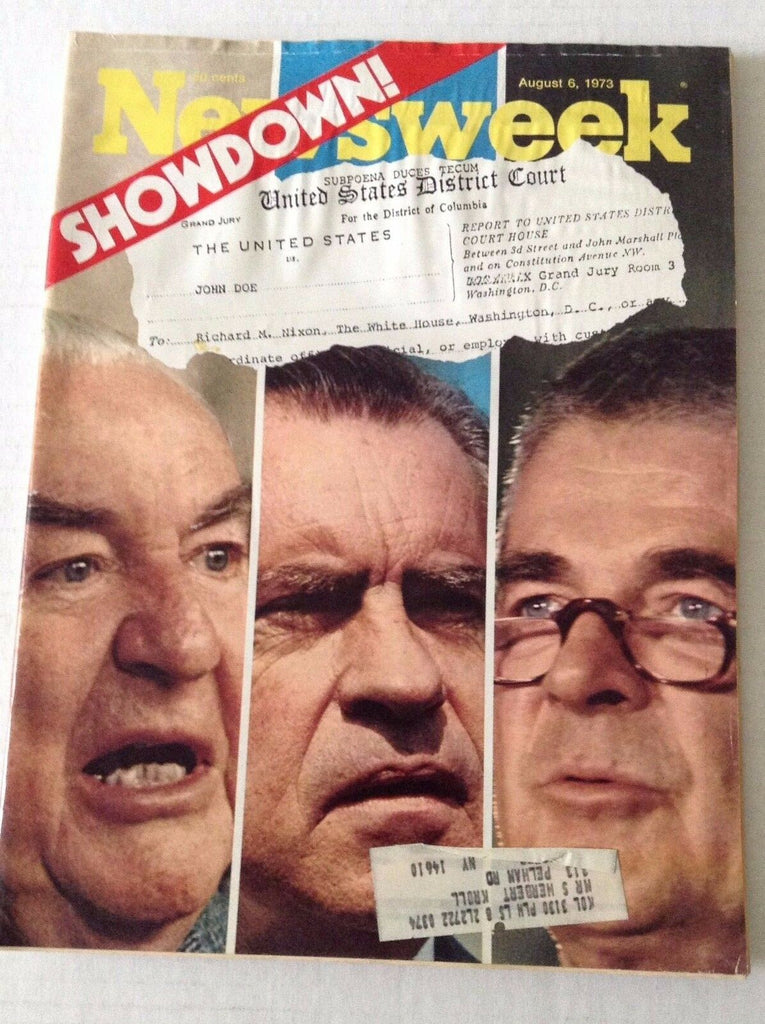 Newsweek Magazine Richard Nixon August 6, 1973 101216R