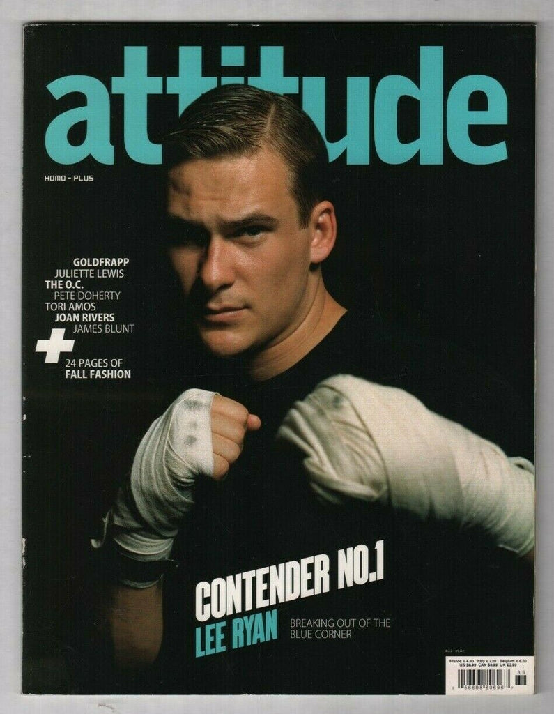 Attitude Gay Interest UK Mag Lee Ryan Goldfrapp 2005 031020nonr