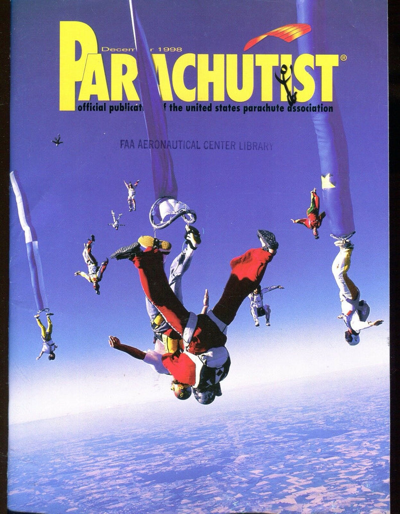 Parachutist Magazine December 1998 Vicky Boogie FAA EX w/ML On Back 022517nonjhe