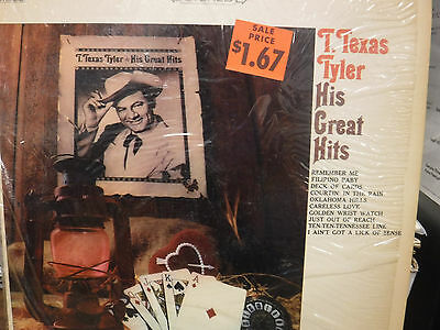 T Texas Tyler His Great Hits 33RPM 032116 TLJ