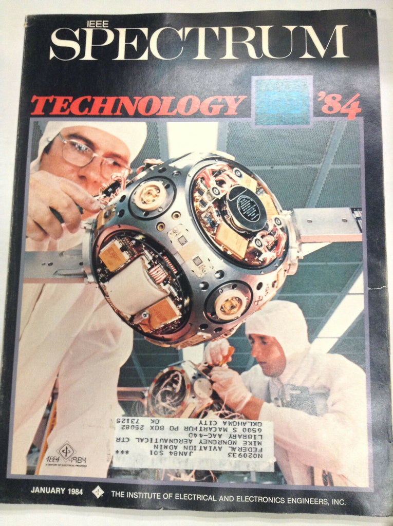 IEEE Spectrum Magazine Technology '84 January 1984 FAA 042617nonr