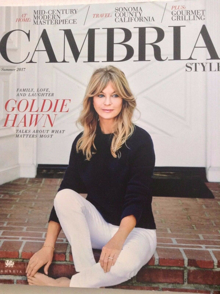 Cambria Style Magazine Goldie Hawn Summer 2017 092217nonrh