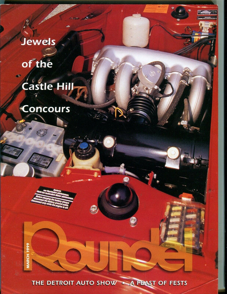 Roundel BMW Enthusiast Magazine March 1999 Castle Hill EX No ML 051217nonjhe