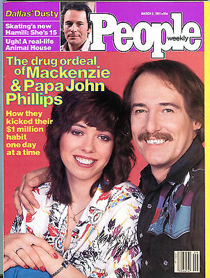 People Magazine March 2 1981 Mackenzie John Phillips EX 081716jhe