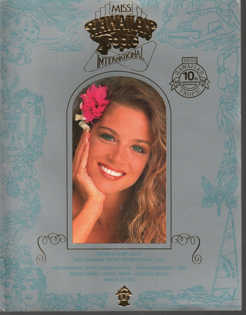 Miss Hawaiian Tropic International 1993 Monica Lauren Buck Magazine 082420AME