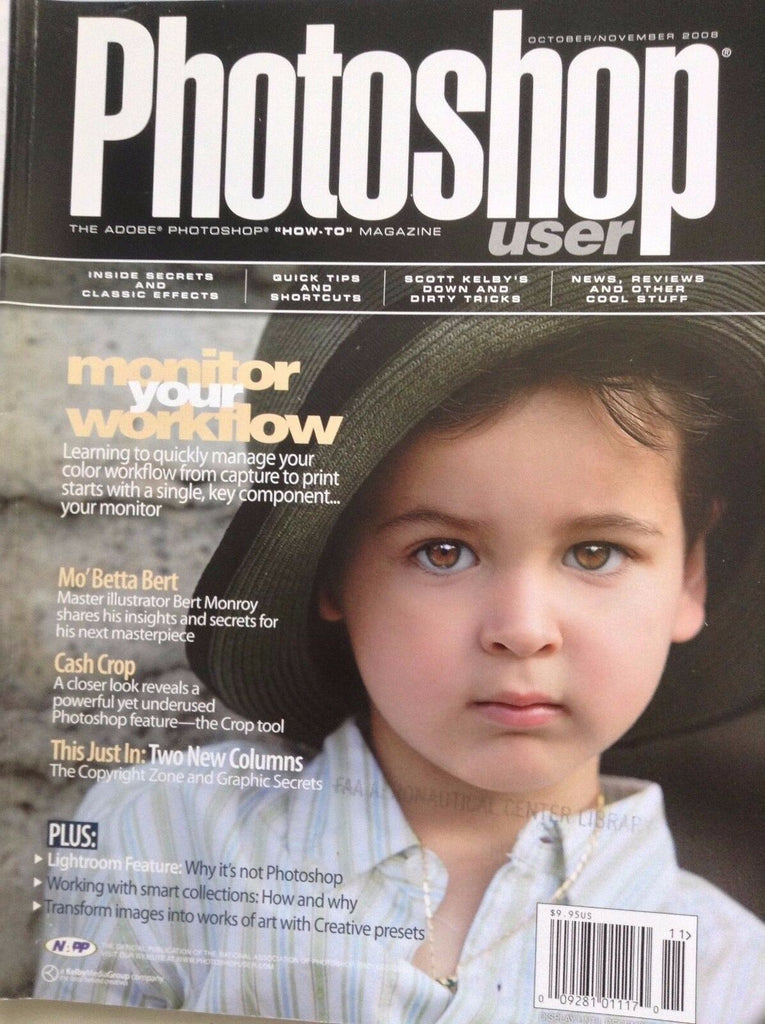 Photoshop User Magazine Monitor Your Workflow Oct/November 2008 FAL 100417NONRH