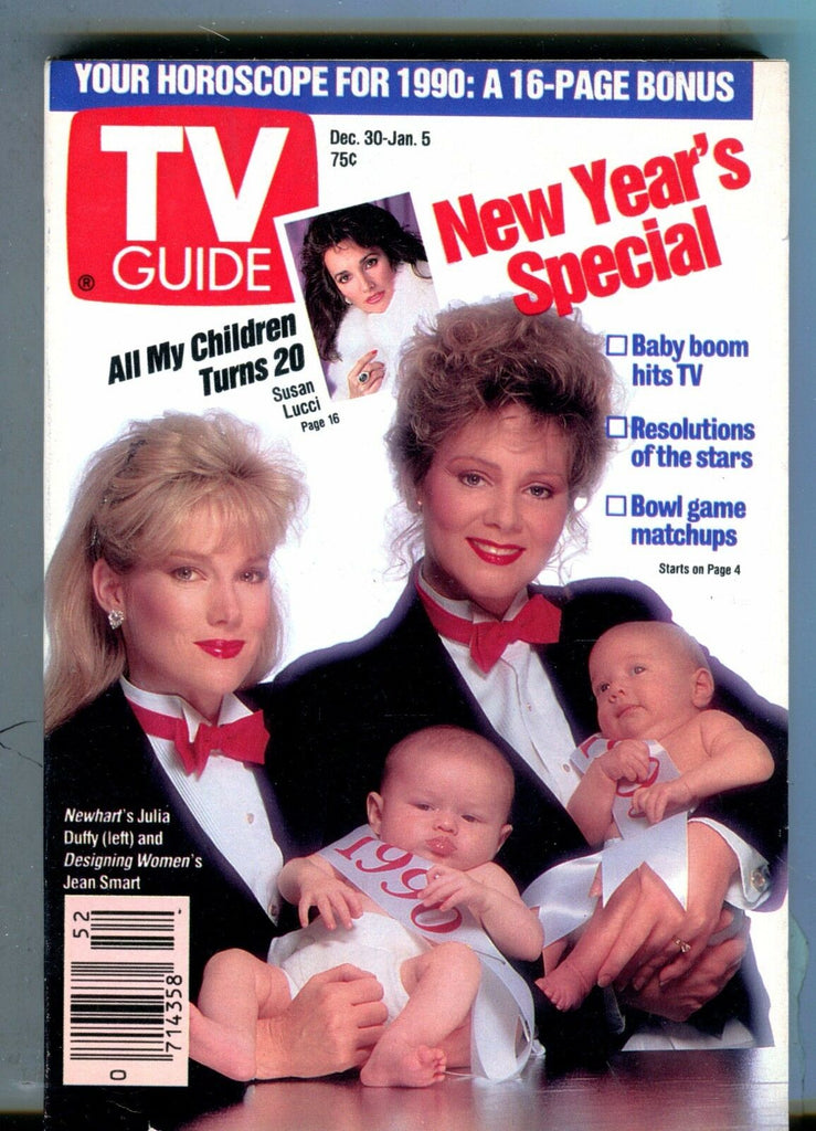 TV Guide Magazine December 30-January 5 1990 Julia Duffy 062617nonjhe