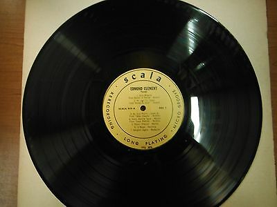 33 RPM Vinyl Edmond Clement Tenor Scala Records SCALA819 LP 022415SM