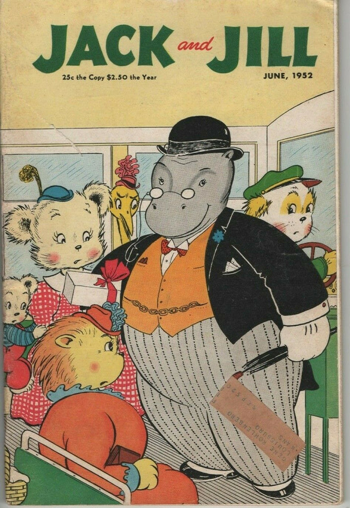 Jack and Jill Magazine June 1952 020820LLE