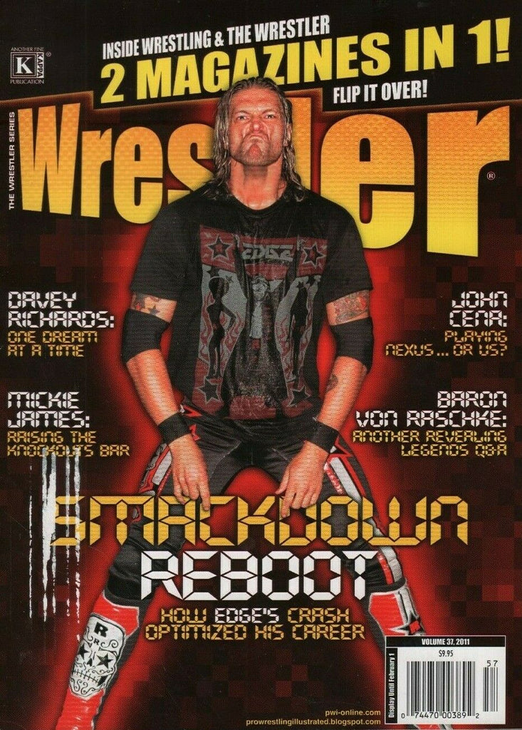 The Wrestler Inside Wrestling Vol.37 2011 Edge Mickie James John Cena 032619DBE