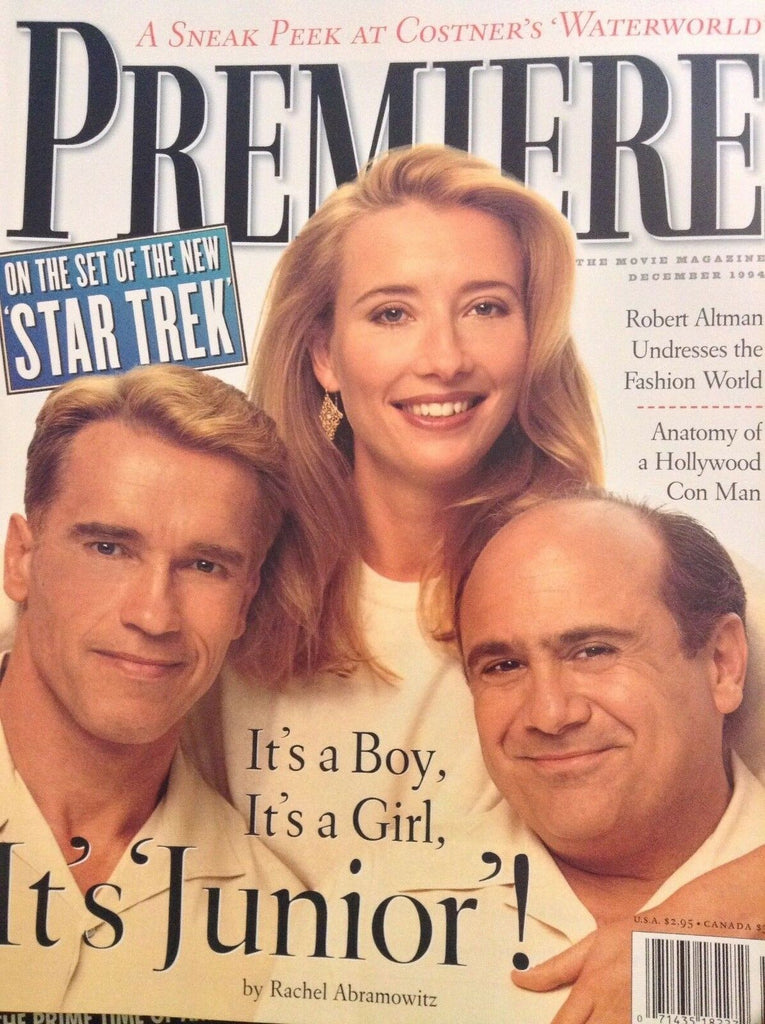 Premiere Magazine Arnold Schwarzenegger Danny DeVito December 1994 123117nonrh