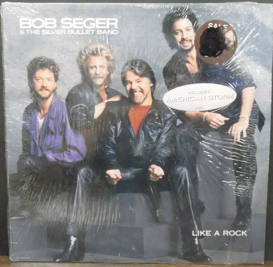 Bob Seger & The Silver Bullet Band Like a Rock vinyl PT12398 012619LLE