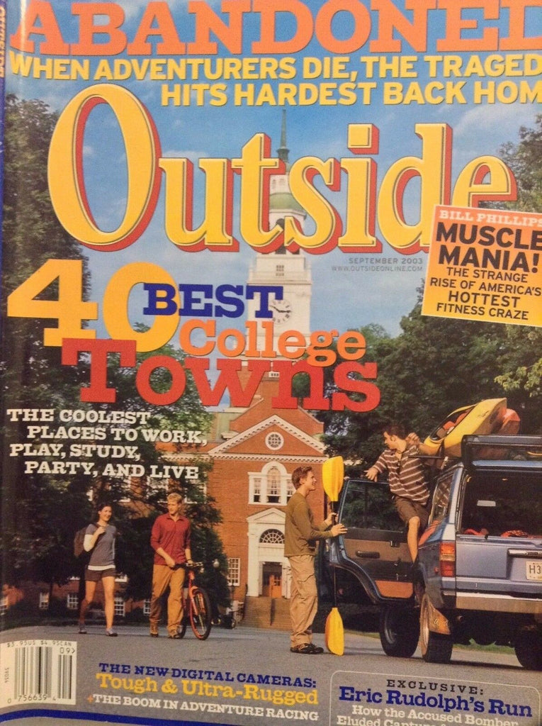 Outside Magazine 40 Best College Towns September 2003 110717nonrh