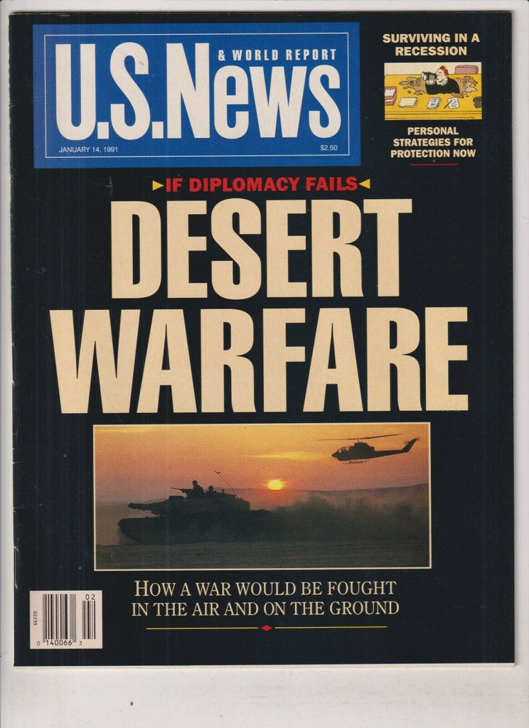 U.S. News Mag Desert Warfare January 14, 1991 040120nonrh