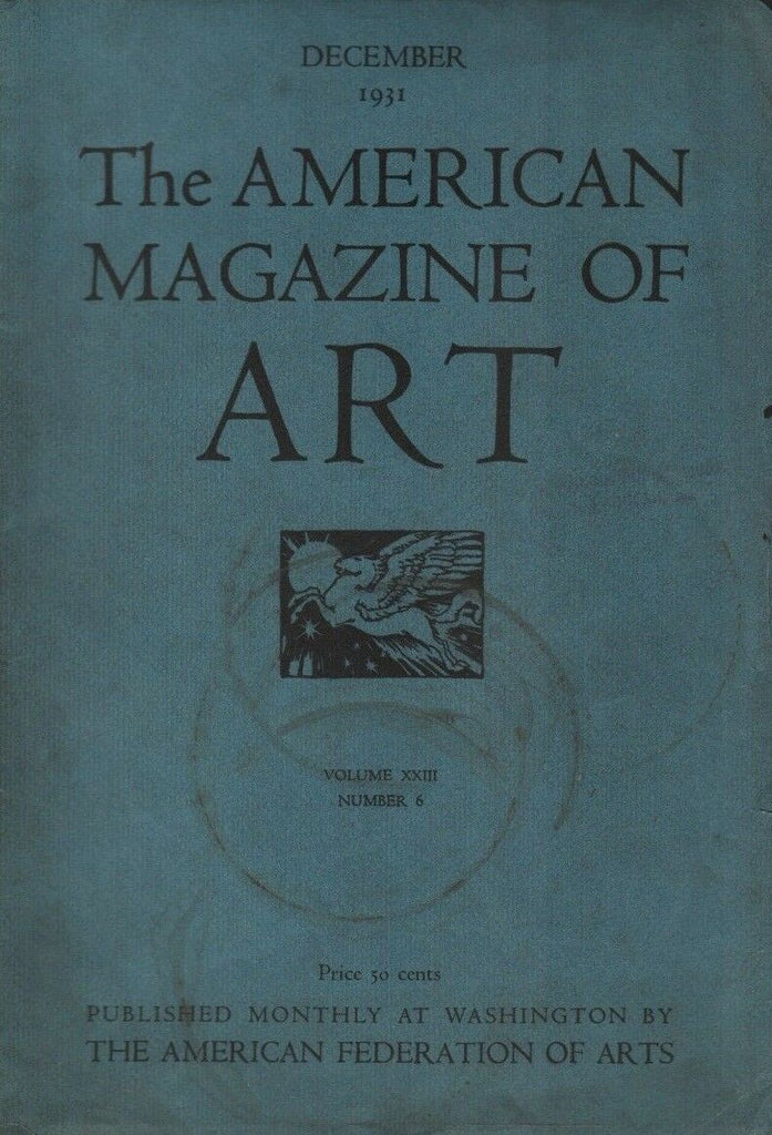The American Magazine of Art December 1937 111418AME
