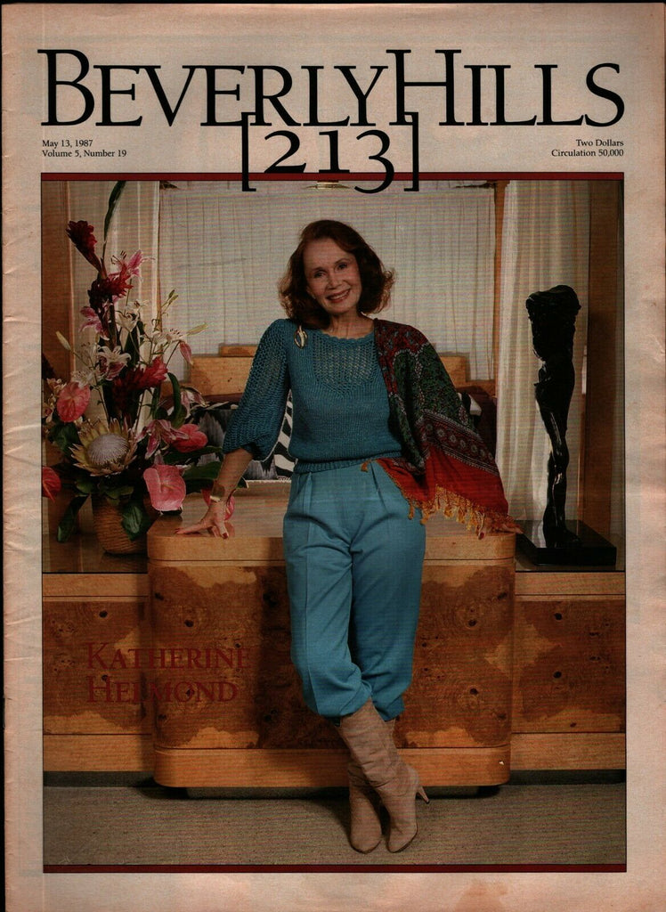 Beverly Hills 213 Vintage Magazine May 13 1987 Katherine Helmond 022321ame2