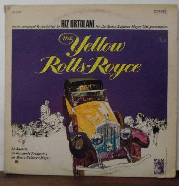Music from MGM The Yellow Rolls Royce vinyl SE4292 092918LLE