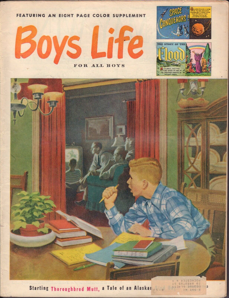 Boys Life January 1953 Thoroughbred Mutt w/ML 011717DBE