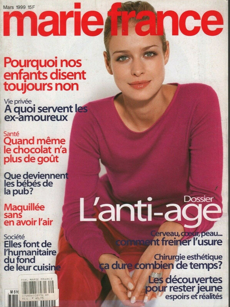 Marie France French Fashion March 1999 Sophie Rouchon 120619AME