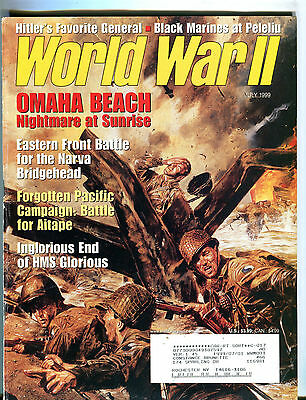 World War II Magazine July 1999 Omaha Beach EX 041816jhe