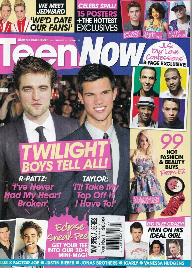 Teen Now February March 2010 Robert Pattinson Taylor Lautner 060719DBE2