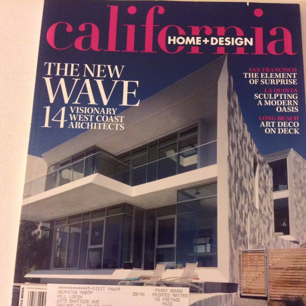 California Home + Design Magazine Element Of Suprise October 2007 070817nonrh2