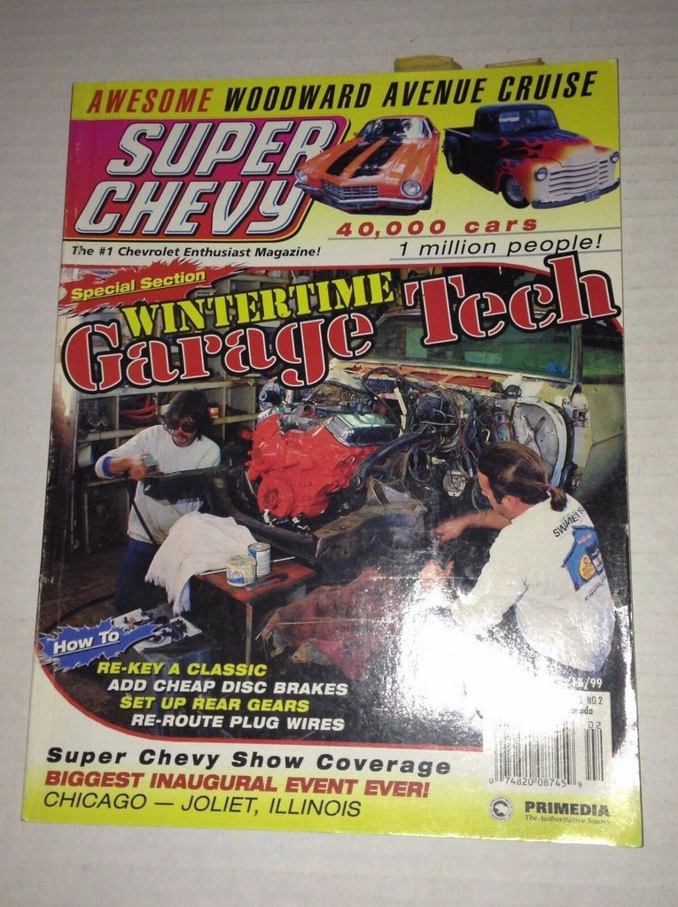Super Chevy Magazine Garage Tech Winertime January 1999 030417NONRH