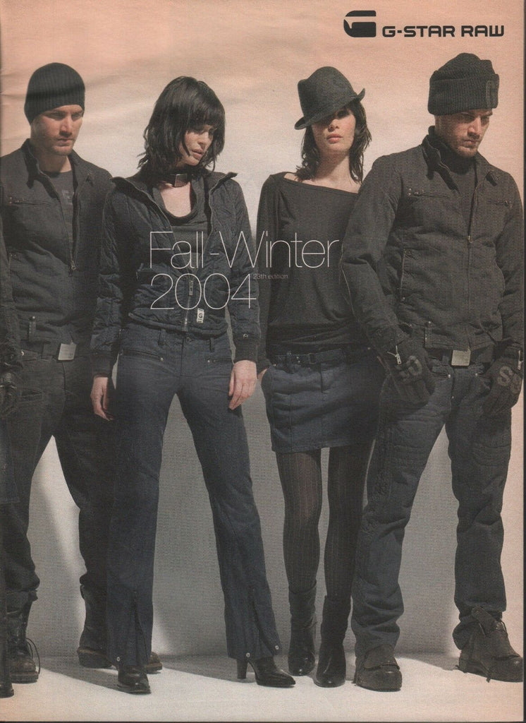 G-Star Raw Denim Fall Winter 2004 23th Edition Catalog 111518DBE2