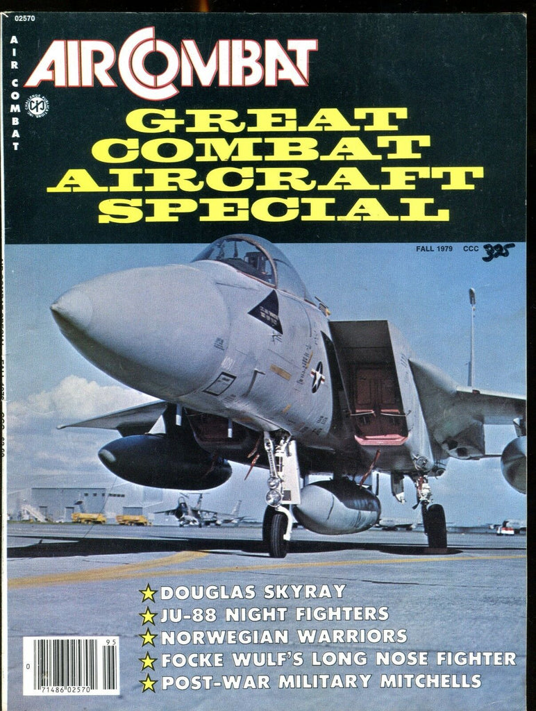 Air Combat Magazine Fall 1979 Combat Aircraft Special EX No ML 122916jhe