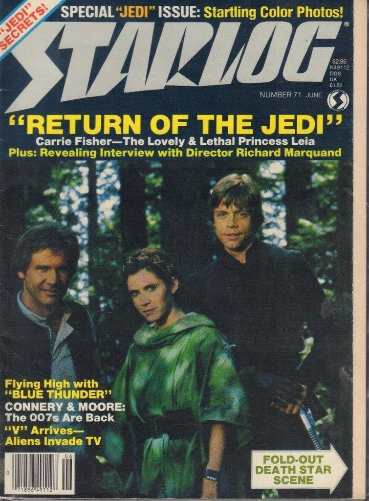 Starlog #71 June 1983 Star Wars carrie Fisher Richard Marquand 020519DBE