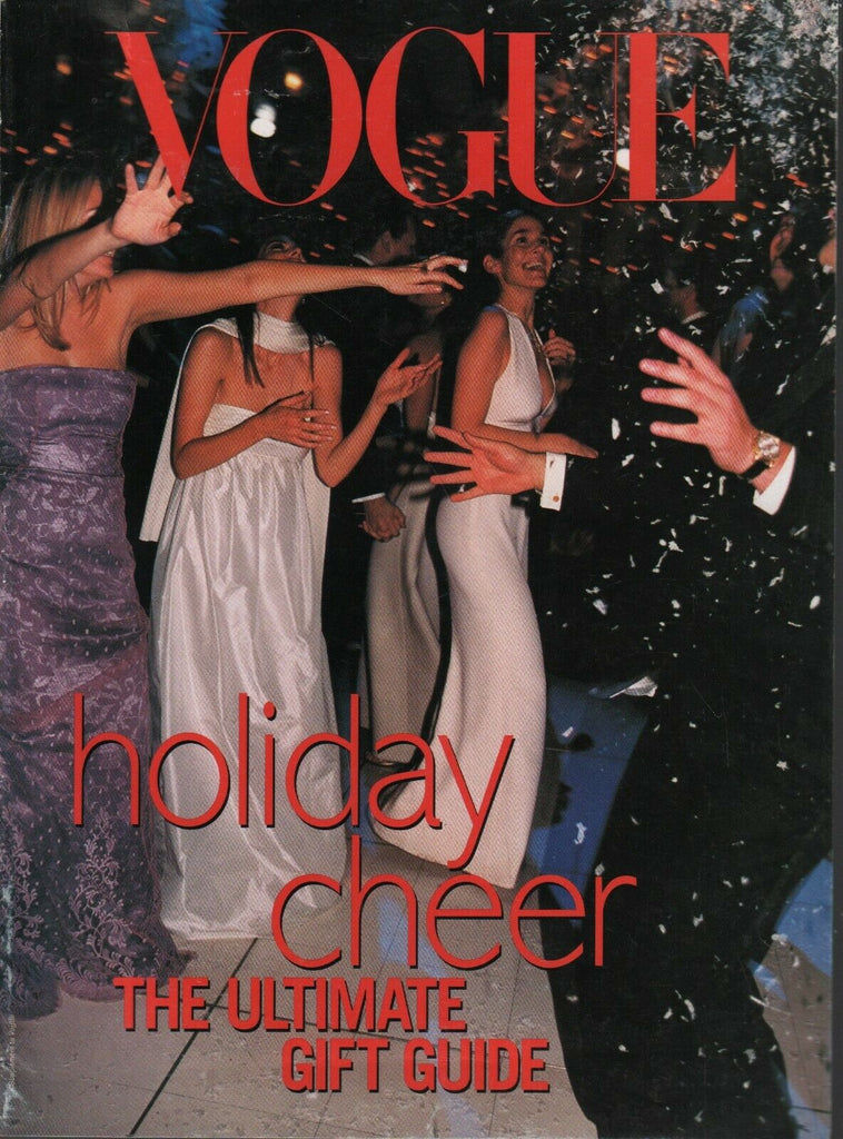 Vogue Fashion Supplement Holiday Gift Guide 1999 Kate Moss 092220ame