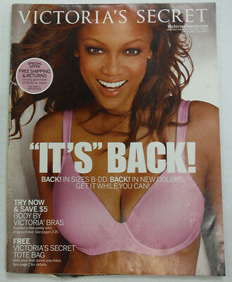 Victoria's Secret Magazine Tyra Banks B-DD Fall 2004 051615R