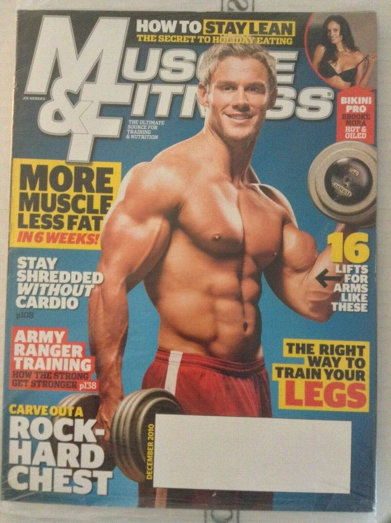 Muscle & Fitness Magazine Army Ranger Training December 2010 SEALED 032719nonrh