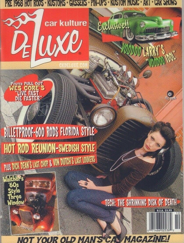 Car Kulture Deluxe Magazine Wes Core & Dick Dean October 2008 011618nonr